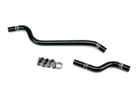 HPS Performance 3-ply Reinforced Silicone Replaces Rubber Throttle Body Coolant Hoses 57-1873-BLK