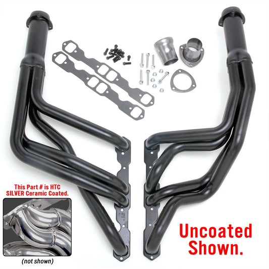Hedman Hedders HTC COATED HEADERS; 1-3/4 IN. TUBE DIA.; 3 IN. COLL.; FULL LENGTH DESIGN (FOR USE WITH CLOSE RATIO STEERING) 66503