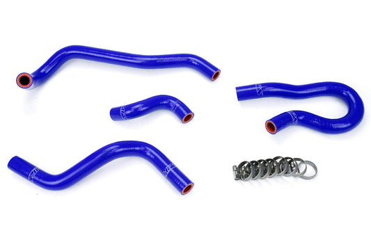 HPS Performance 3-ply Reinforced Silicone Replaces Rubber Heater Coolant And Water Bypass Hoses 57-1775-BLUE