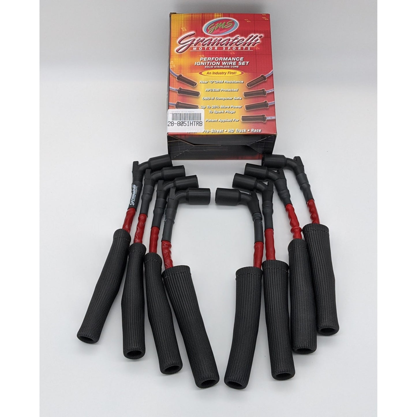 Granatelli Hi-Perf C-N-P Ignition Wire Connector Kit 28-8051HTRB