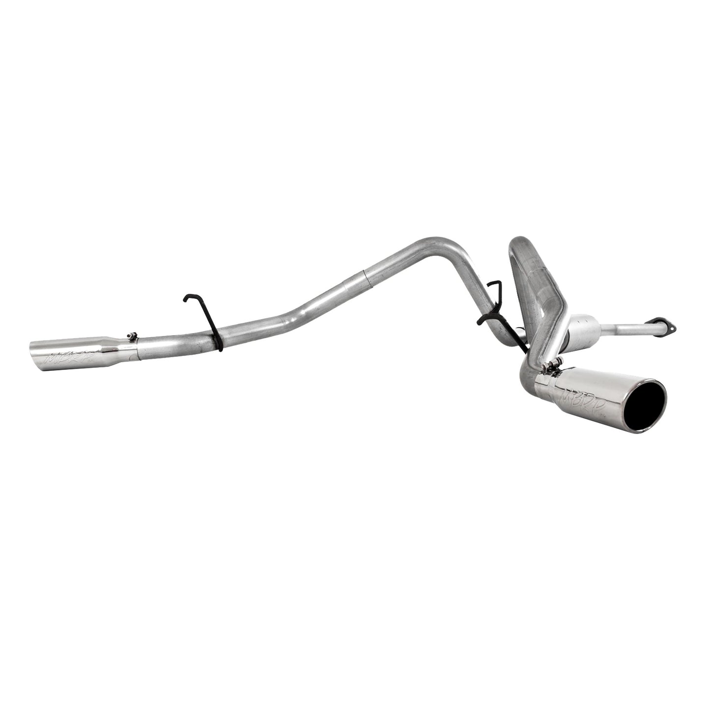 MBRP Exhaust 2.5in. Cat Back; Dual Split Side; T409 S5018409