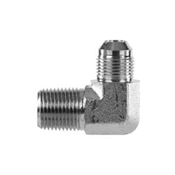 McLeod Fitting:Double Male:90 Degree:AN-4 To 1/8" NPT:Steel:Each 139029