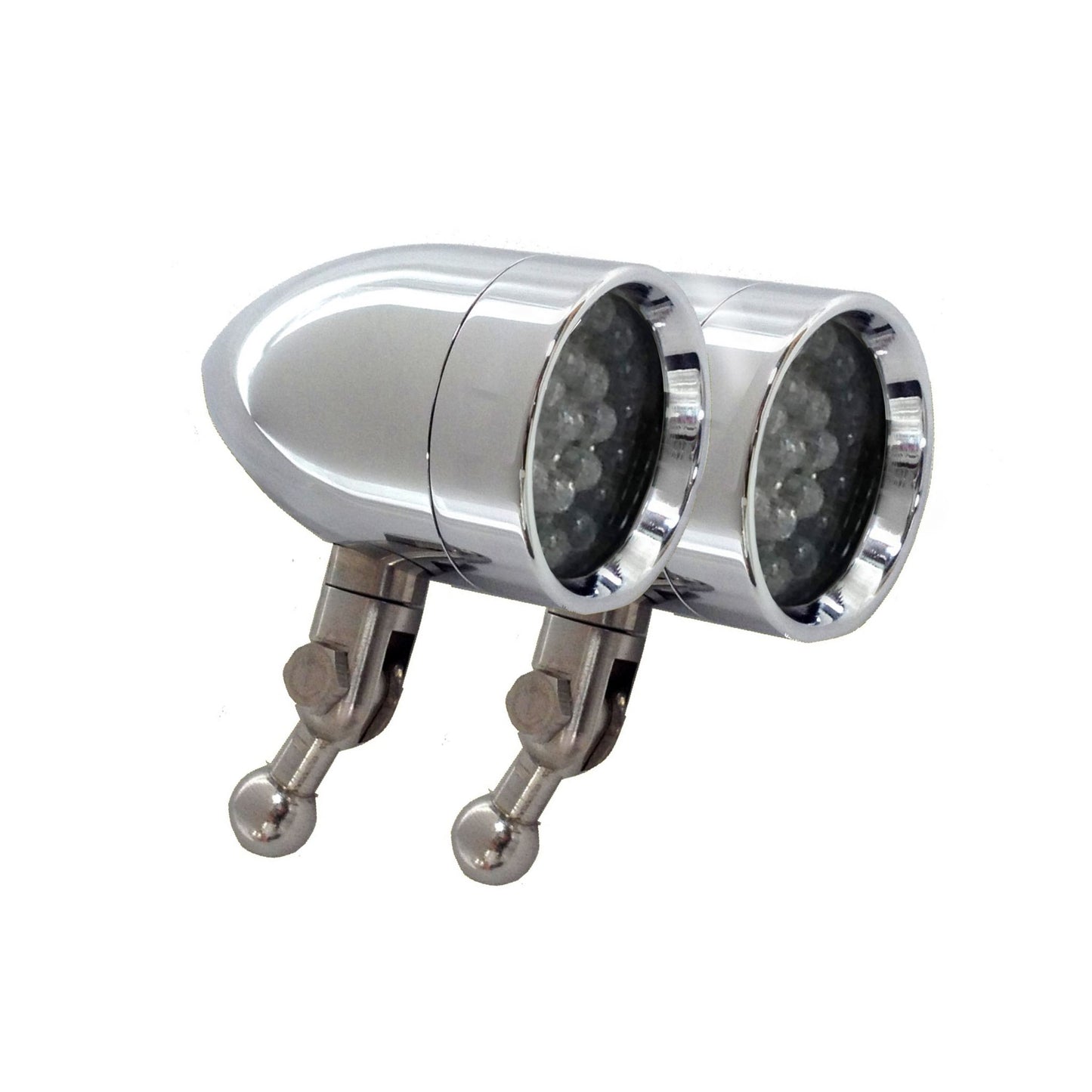 Lazer Star Lights AMBER LED MICRO B POLISHED HD HANDLEBAR MOUNT LSK3101A-H