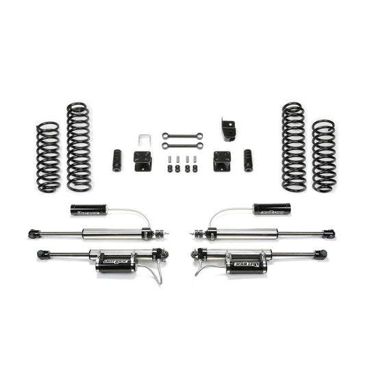 Fabtech 3" SPORT SYSTEM W/ DLSS RESI 2007-18 JEEP JK 4-DOOR K4084DL
