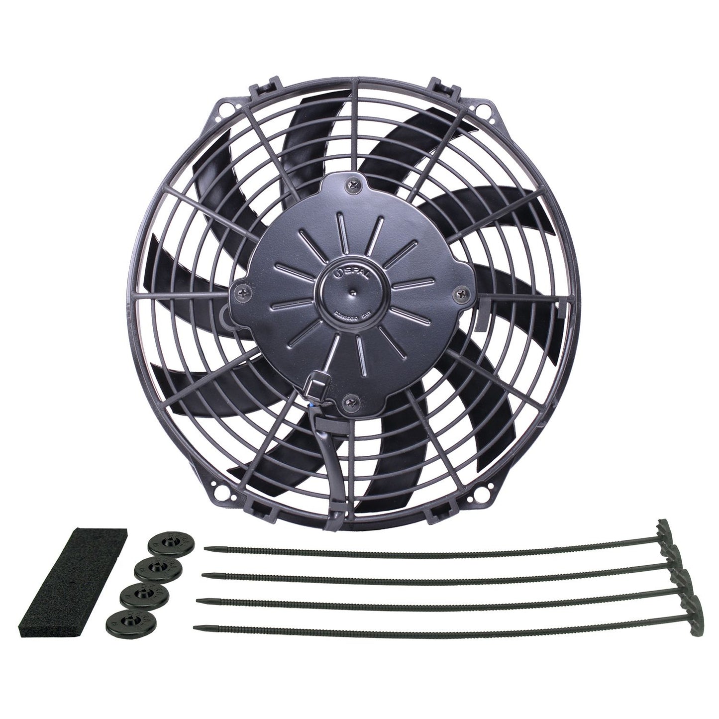 Derale 10" High Output Curved Blade Electric Puller Fan 16109