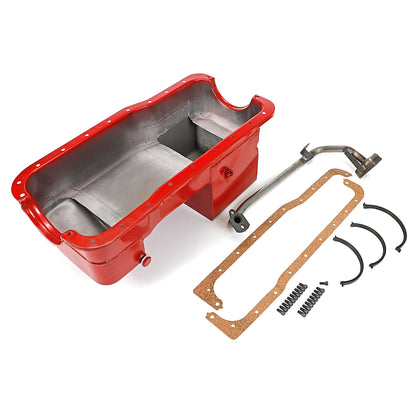 HAMBURGER'S PERFORMANCE PRODUCTS ECONO-SERIES OIL PAN; FORD (289-302W) 1979 OR LATER- ROAD RACING; 7 QTS.; WET SUMP 3080