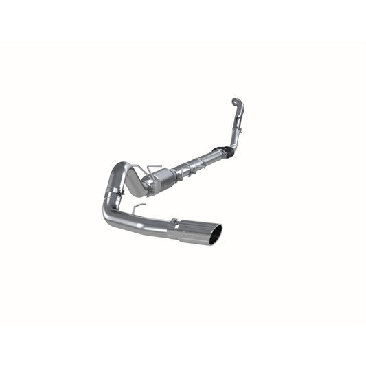 MBRP Exhaust 4in. Turbo Back; Single Side Exit; (Aluminized 3in. downpipe); T409 S6218409