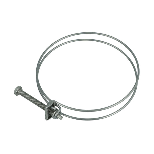 BOOST products Double Wire Hose Clamp - Stainless Steel - 75-80mm SC-DW-7580