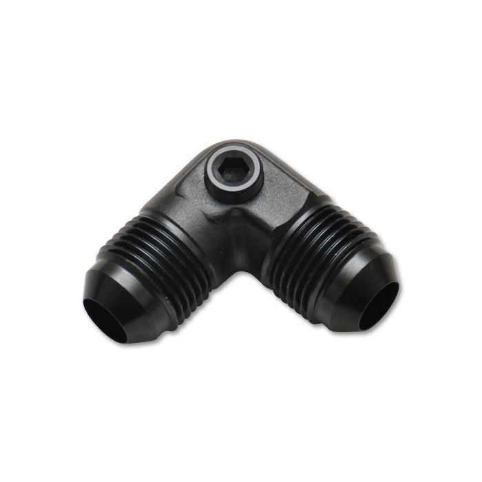 Vibrant Performance - 16538 - Male AN Flare 90 Degree Union Fitting with 1/8 in. NPT Port; Size: -8AN