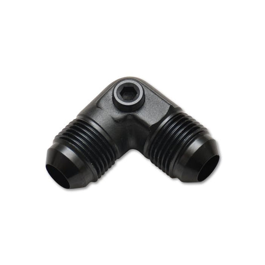 Vibrant Performance - 16538 - Male AN Flare 90 Degree Union Fitting with 1/8 in. NPT Port; Size: -8AN