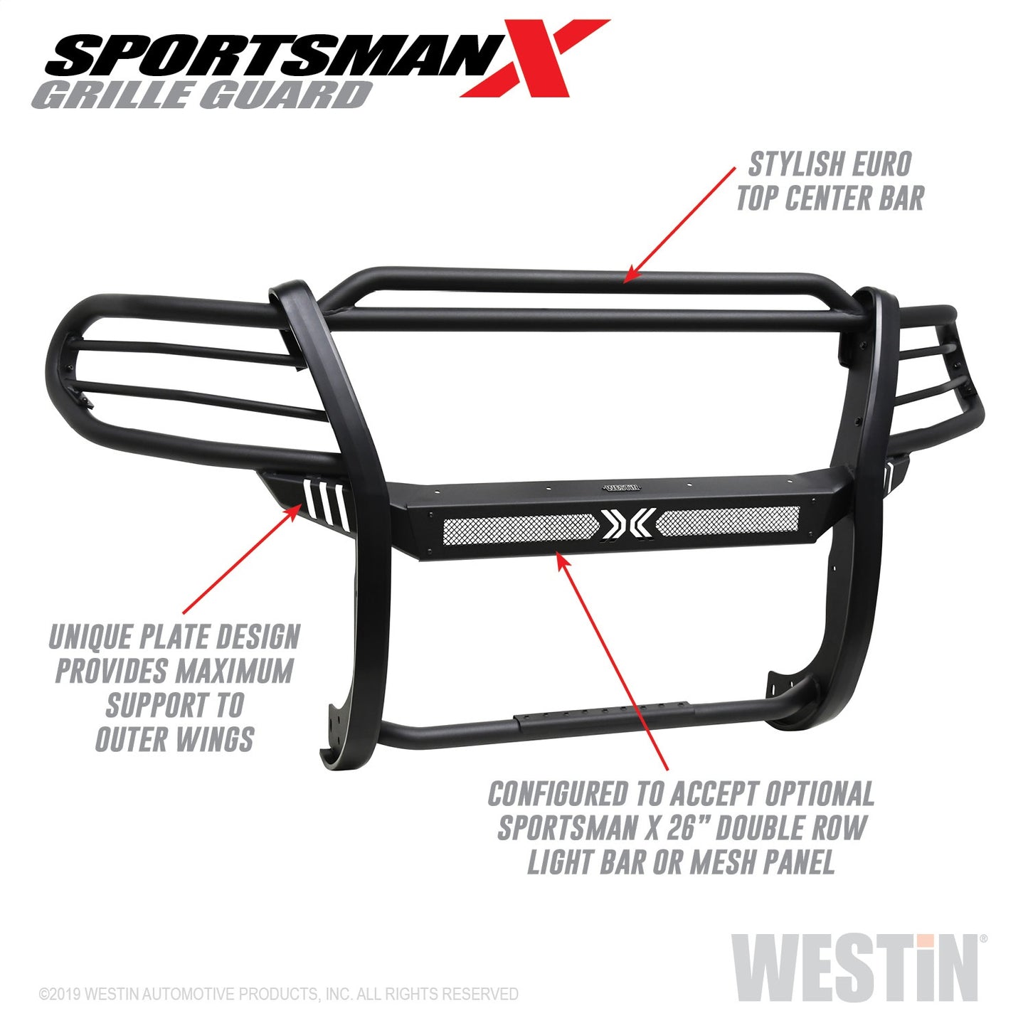 WESTIN Sportsman X Grille Guard 40-32075