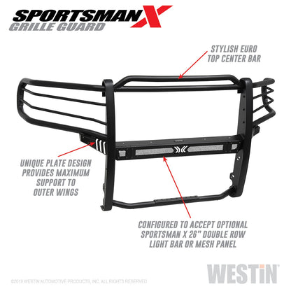 WESTIN Sportsman X Grille Guard 40-33975