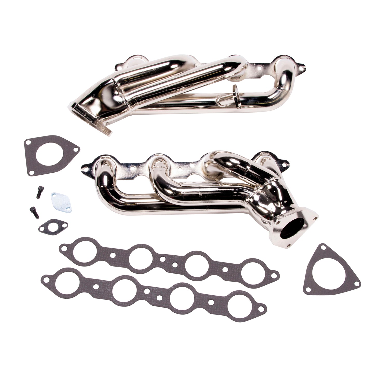 BBK GM TRUCK/SUV 6.0L 1-3/4 SHORTY HEADERS (CHROME) 4006