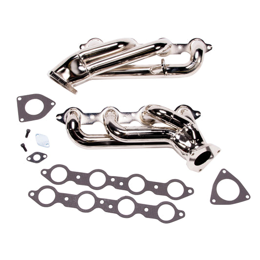 BBK GM TRUCK/SUV 6.0L 1-3/4 SHORTY HEADERS (CHROME) 4006