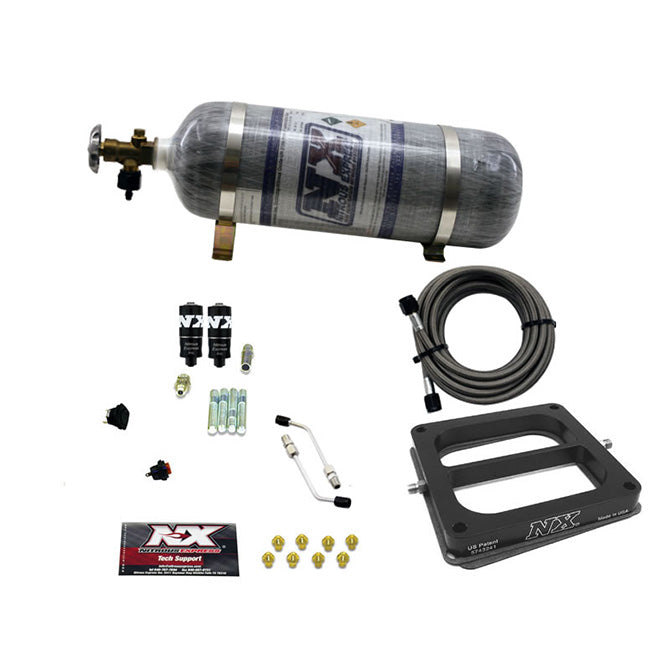 Nitrous Express Dominator HITMAN (100-150-200HP) WITH COMPOSITE BOTTLE NX-40070-12