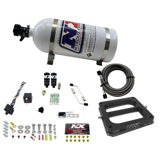 Nitrous Express Dominator HITMAN PLUS (50-100-150-200HP) WITH 10LB BOTTLE NX-40071-10