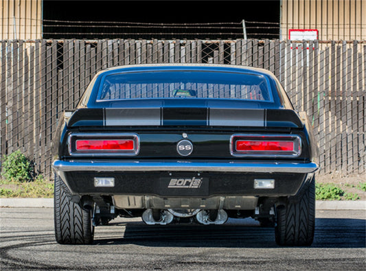 Borla CrateMuffler Muffler Chevrolet Big Block 396/ 402/ 427 CID V8 Stock Output 2.5in Offset Inlet/ 2.5in Center Outlet S-Type 400851