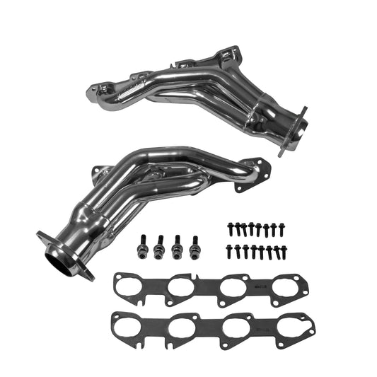 BBK DODGE 6.1L CHALLENGER CHARGER HEMI CARS 1-7/8 SHORTY HEADERS (CHROME) 4013