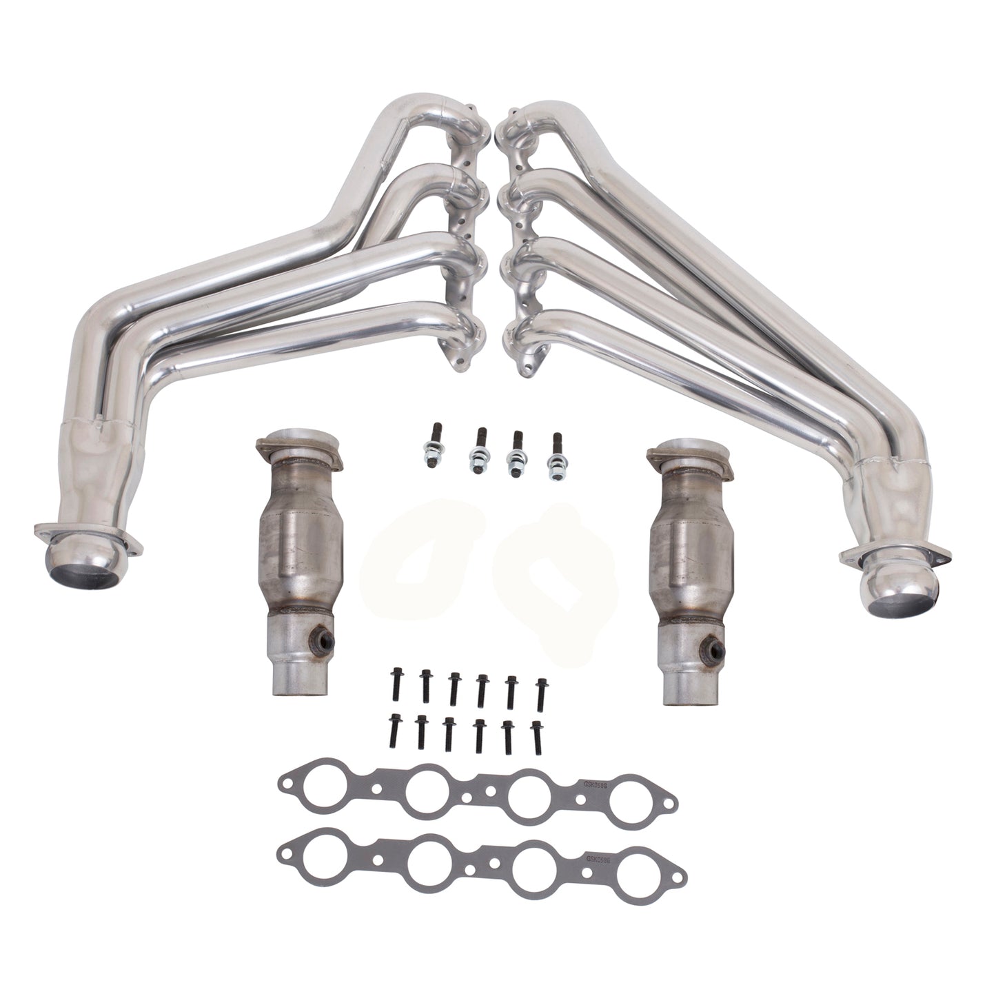 BBK CAMARO LS3/L99 1-3/4 LONG TUBE HEADERS W/CATS SYSTEM (CERAMIC) 40210