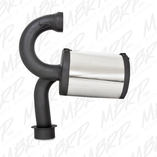 MBRP Exhaust MBRP Powersports Snowmobile Trail Muffler 4025306