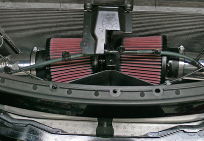 2008-2013 Infiniti G37 / 2014-2015 Infiniti Q60 Air Intake - (Gen 3) Dual Ultra Long Tube - Oil Filter - 402846