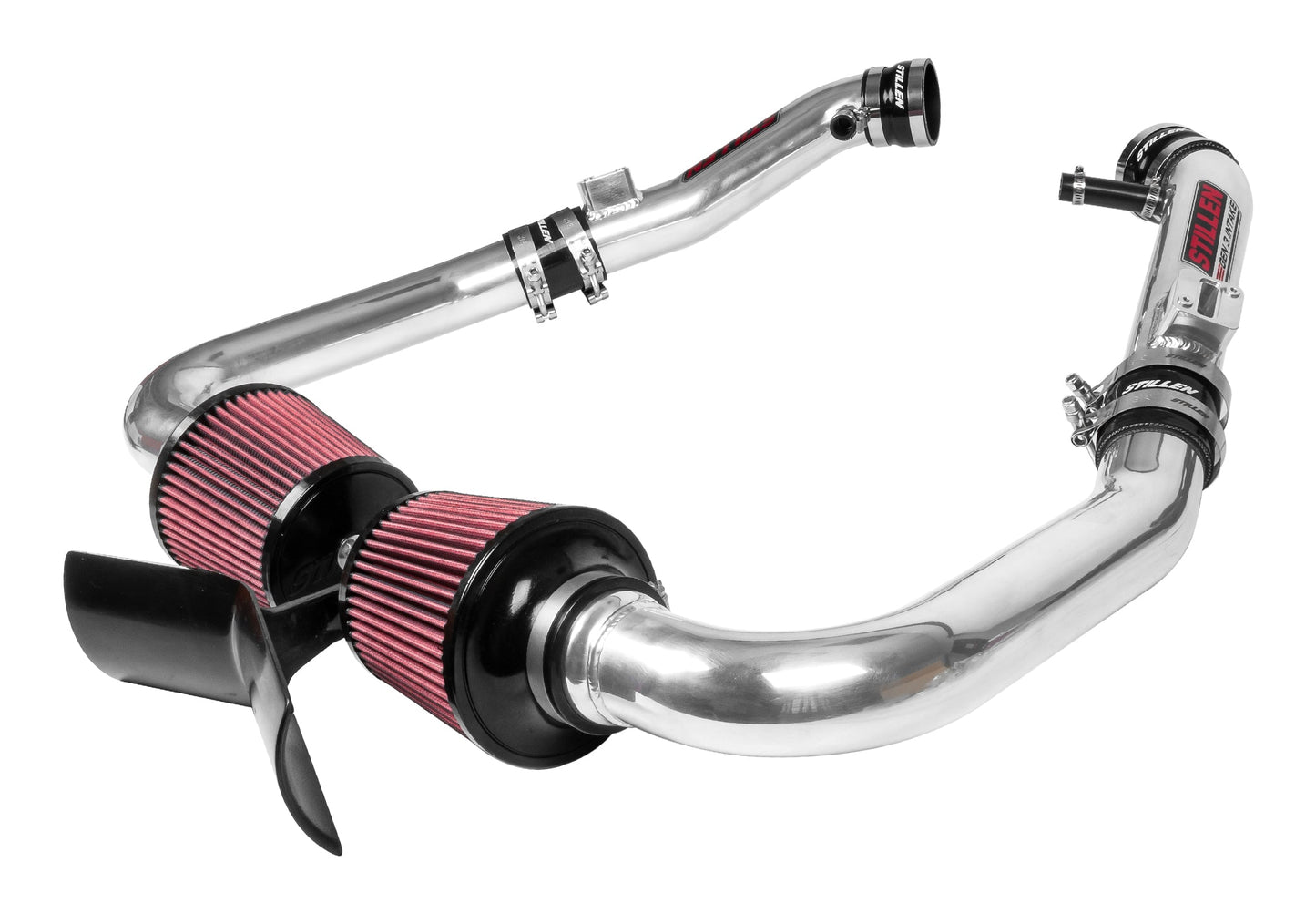 2007-08 Infiniti G35 Sedan - Dual Ultra Long Tube Air Intake Kit [Gen 3] - Oil Filter - 402849