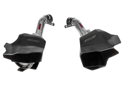 2007-2009 Nissan 350Z Dual Long Tube Air Intake Kit - (Gen 2) [Z33] - Dry Filter - 402842DF