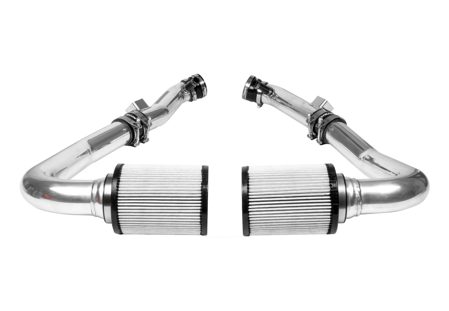 2009-2020 Nissan 370Z - Dual Hi Flow Ultra Long Tube Air Intake (Gen 3) [Z34] - Dry Filter - 402852DF