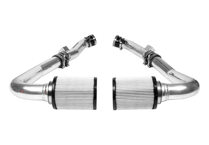 2009-2020 Nissan 370Z - Dual Hi Flow Ultra Long Tube Air Intake (Gen 3) [Z34] - Dry Filter - 402852DF