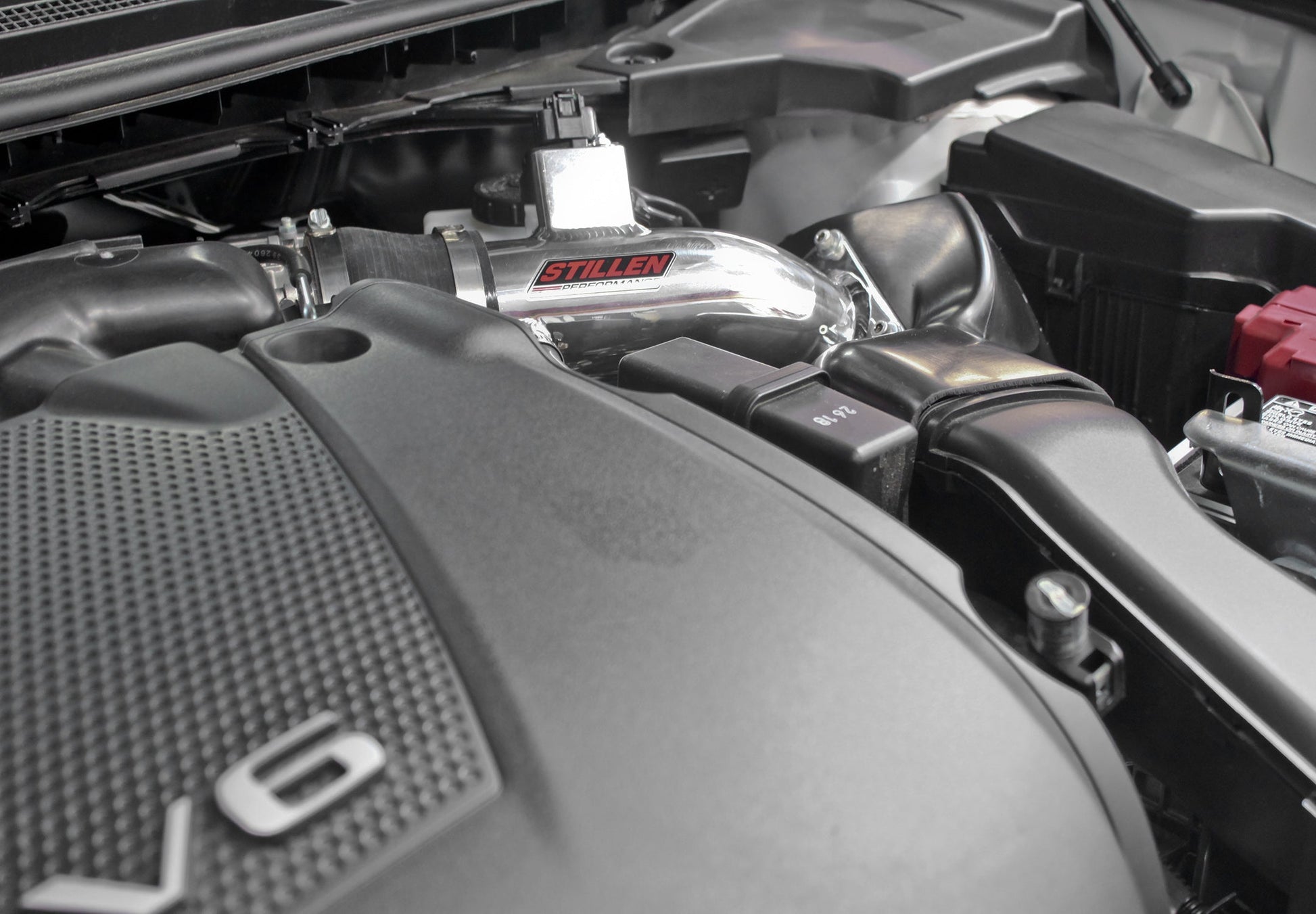 2009-2015 Nissan Maxima Air Intake - (Hi Flow) w/ Fitted Polyurethane Air Duct [A35] - Oil Filter - 402962