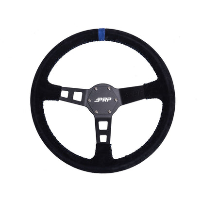 PRP-G121-Deep Dish Suede Steering Wheel