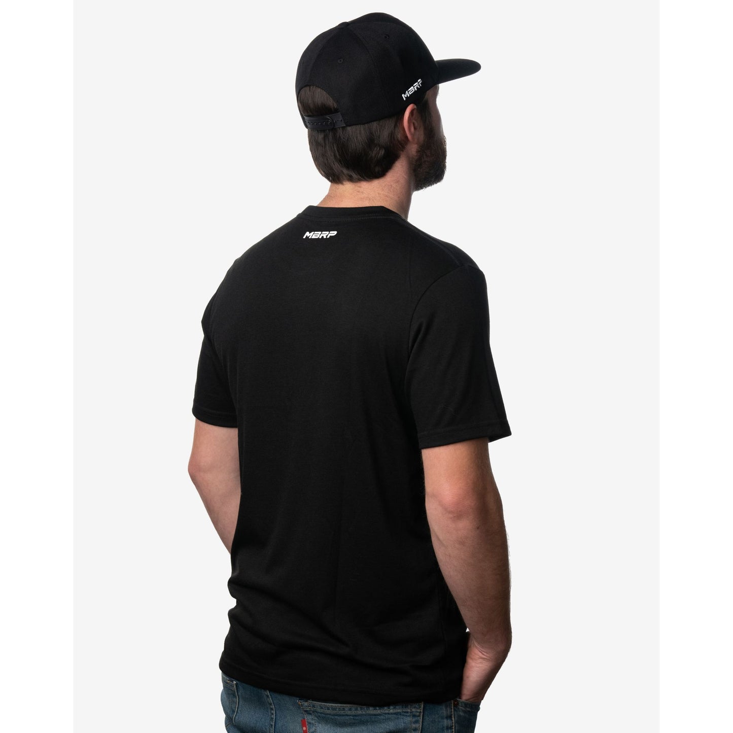 MBRP Exhaust Square Logo T-Shirt; XXL Black A6287