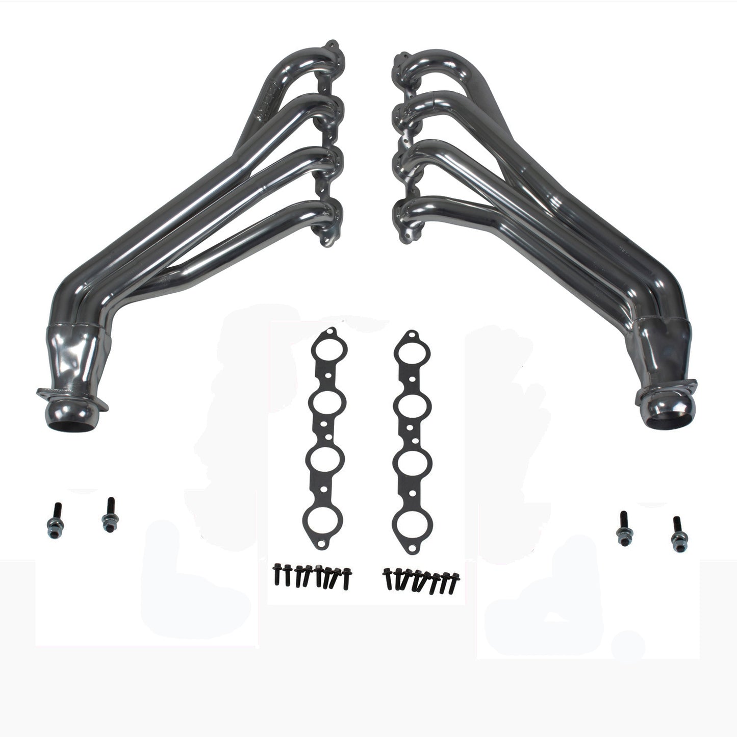 BBK 2016-2019 CAMARO LT1 1-7/8 LONG TUBE HEADERS (CHROME) 4044