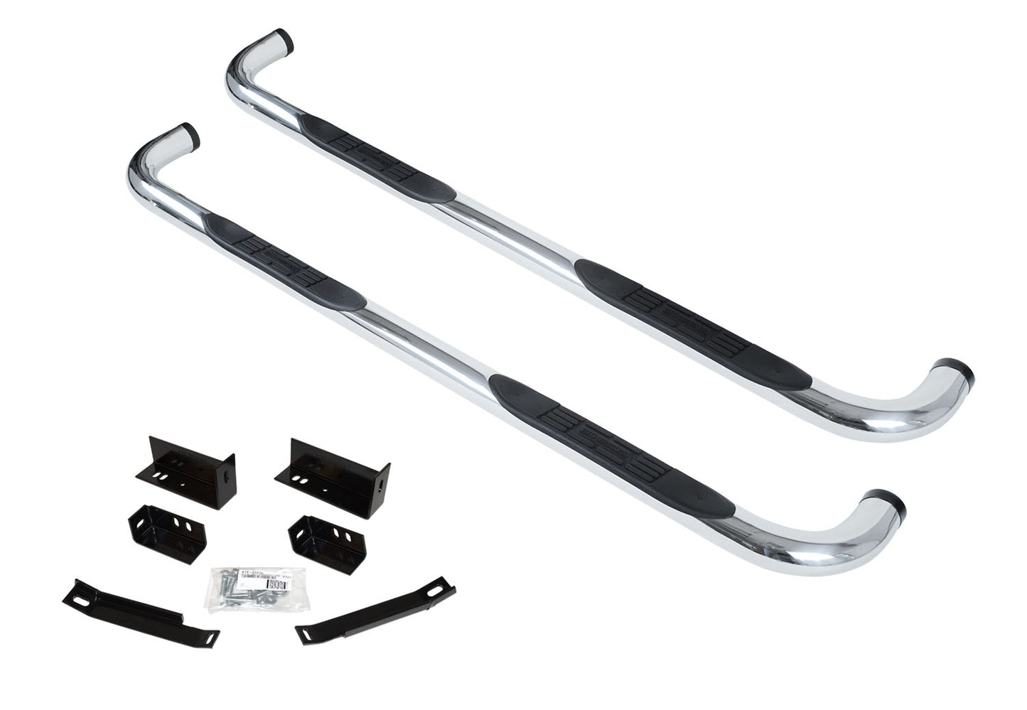 Go Rhino 4058PS 4000 Series SideSteps With Mountins Bracket Kit Polished Stainless Steel