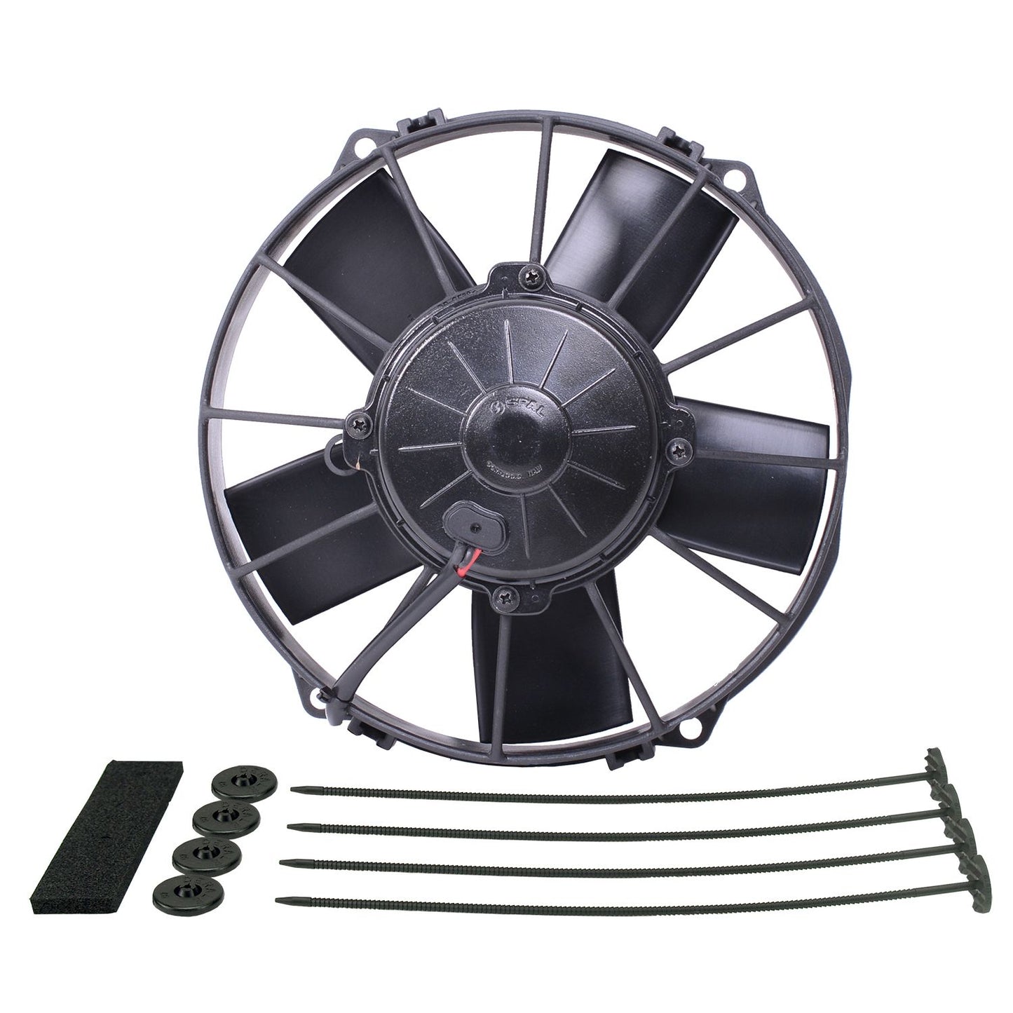 Derale 10" High Output Curved Blade Electric Puller Fan 16119
