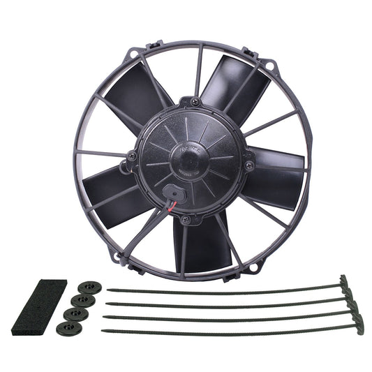 Derale 10" High Output Curved Blade Electric Puller Fan 16119
