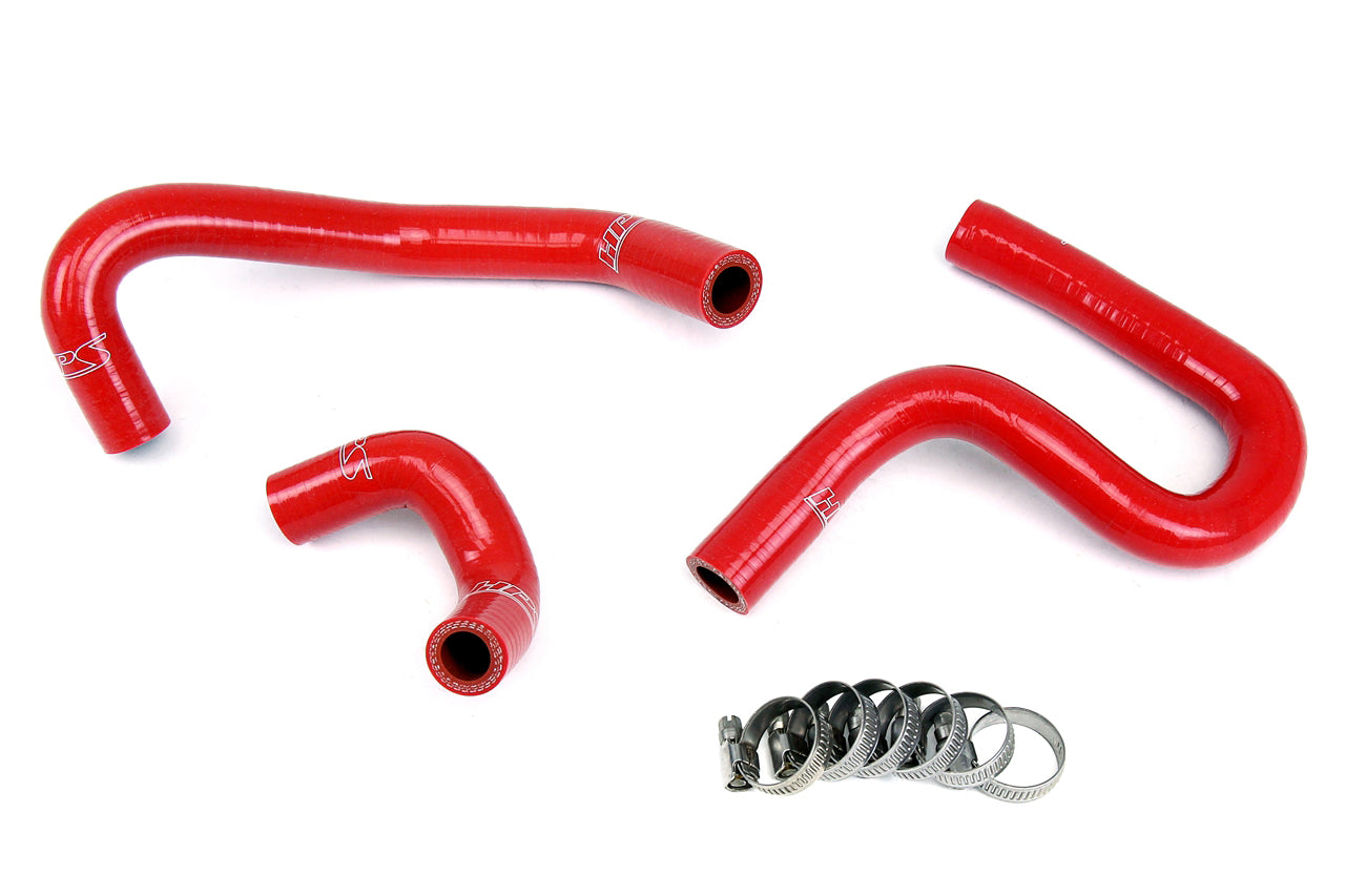 HPS Performance 3-ply Reinforced Silicone Replaces Rubber Heater Coolant Hoses 57-1763-RED