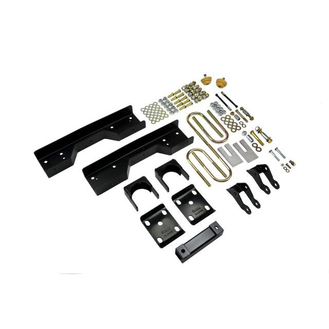 BELLTECH 6607 FLIP KIT 6 in. Drop Flip Kit Inc C-Notch 1988-1998 Chevrolet Silverado/Sierra C1500 Ext Cab (w/ C-Notch) 6 in. Rear Drop