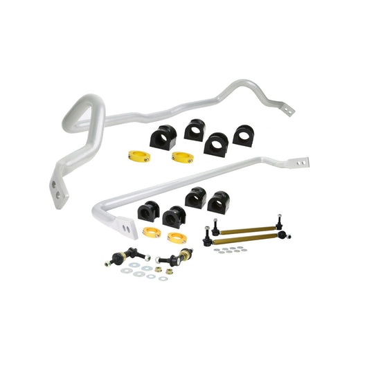 Whiteline BMK001 Front and Rear Sway Bar Vehicle Kit; Fits Mazda 3 07-09