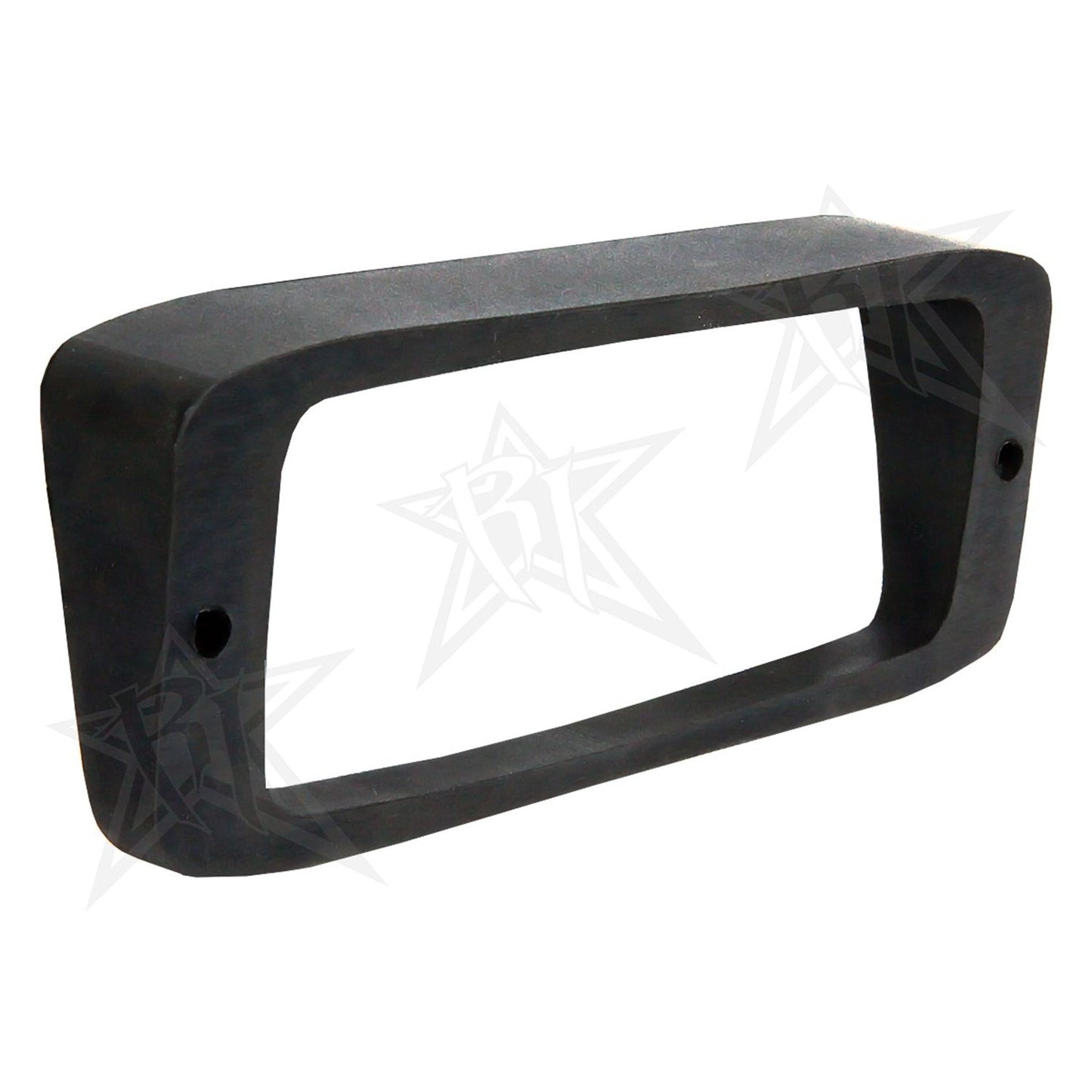 RIGID Industries SR-Q Series 15 Degree Up Or Down Angled Flush Mount Gasket Black 49002