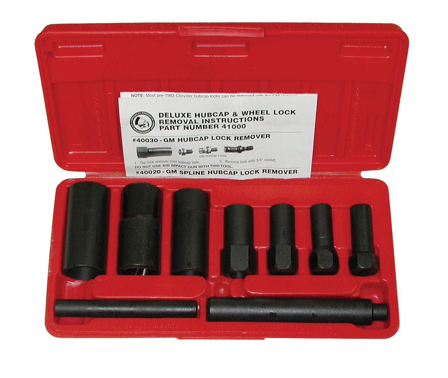 WHEEL LOCK REMOVAL KIT