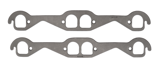 SCE Gaskets SBC EDELBRCK BRODX D PORT GRAPH-FORM 1/8 THK EXH GSKTS 411182