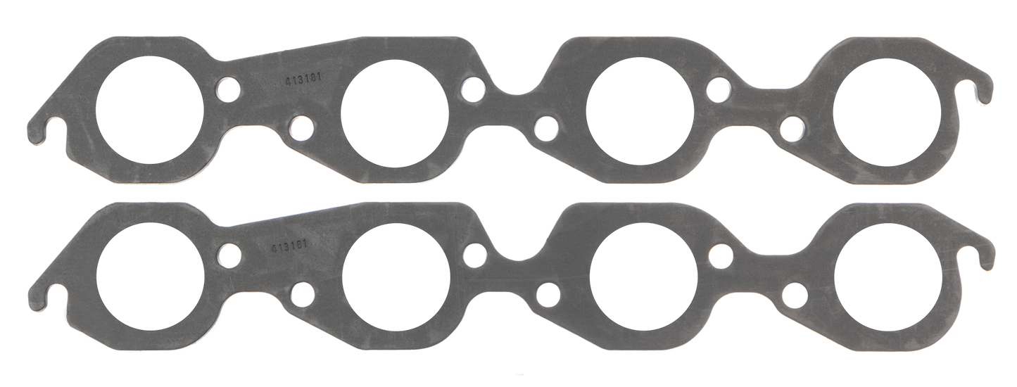SCE Gaskets BBC LRGE ROUND GRAPH-FORM 1/8 THK EXH GASKETS 413181