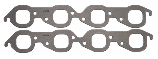 SCE Gaskets BBC SMALL SQUARE GRAPH-FORM 1/8 THK EXH GASKETS 413182