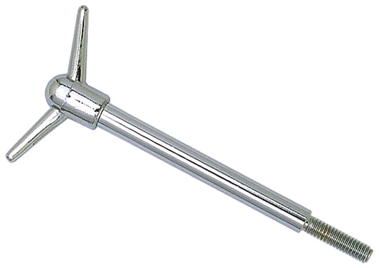 Trans-Dapt Performance 1/4 In.-20 X 3-1/2 In. Tall Wing-Style Valve Cover Fasteners; 2-Piece Design- Chrome 4137