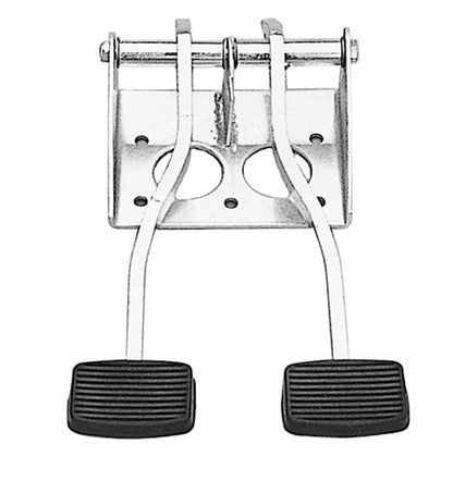 Trans-Dapt Performance Dual Swing Pedals (Universal Fit); Fits Various Bendix Master Cylinders 4149