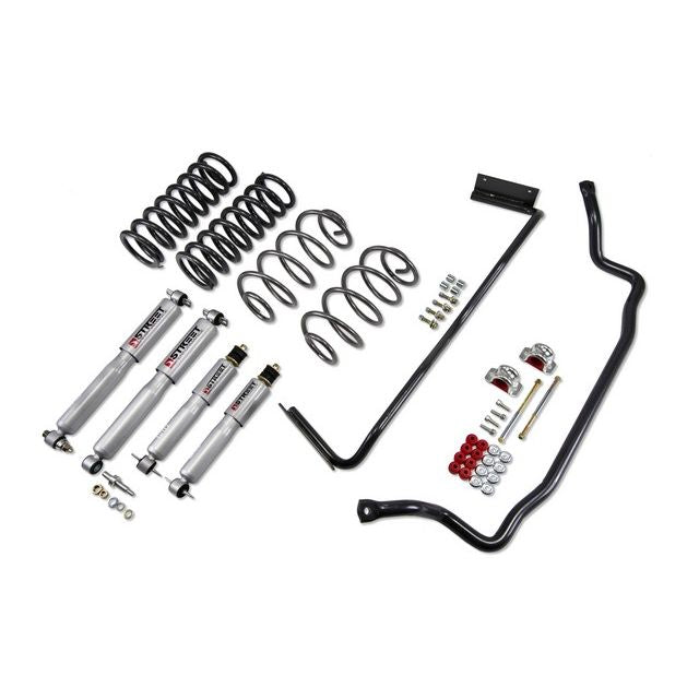 BELLTECH 1732 MUSCLE CAR PERF KIT Complete Kit Inc Front and Rear Springs Street Performance Shocks & Sway bars 1978-1987 Chevrolet El Camino/Malibu/Monte Carlo/Regal (G-Body) 0 in. F/0 in. R drop
