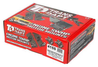 Trans-Dapt Performance Chevy V8 (1958 Or Later) Into 1955-57 Chevy Passenger Car- Polyurethane Motor Mount Kit 4155
