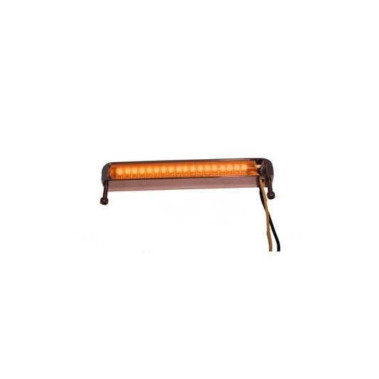 Lazer Star Lights BILLETLED 4" AMBER-BOTTOM MOUNT LS534A