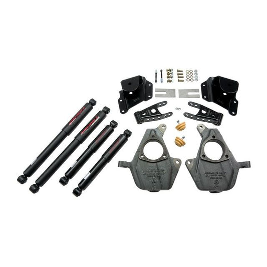 BELLTECH 946ND LOWERING KITS Front And Rear Complete Kit W/ Nitro Drop 2 Shocks 2005-2006 Chevrolet Silverado/Sierra (Std Cab w/ Factory Front Torsion Bar) 2 in. F/3 in. R drop W/ Nitro Drop II Shocks
